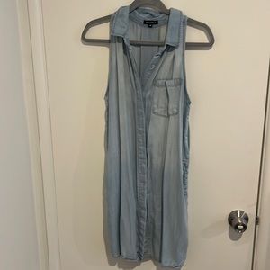 William B summer sleeveless Denim dress.